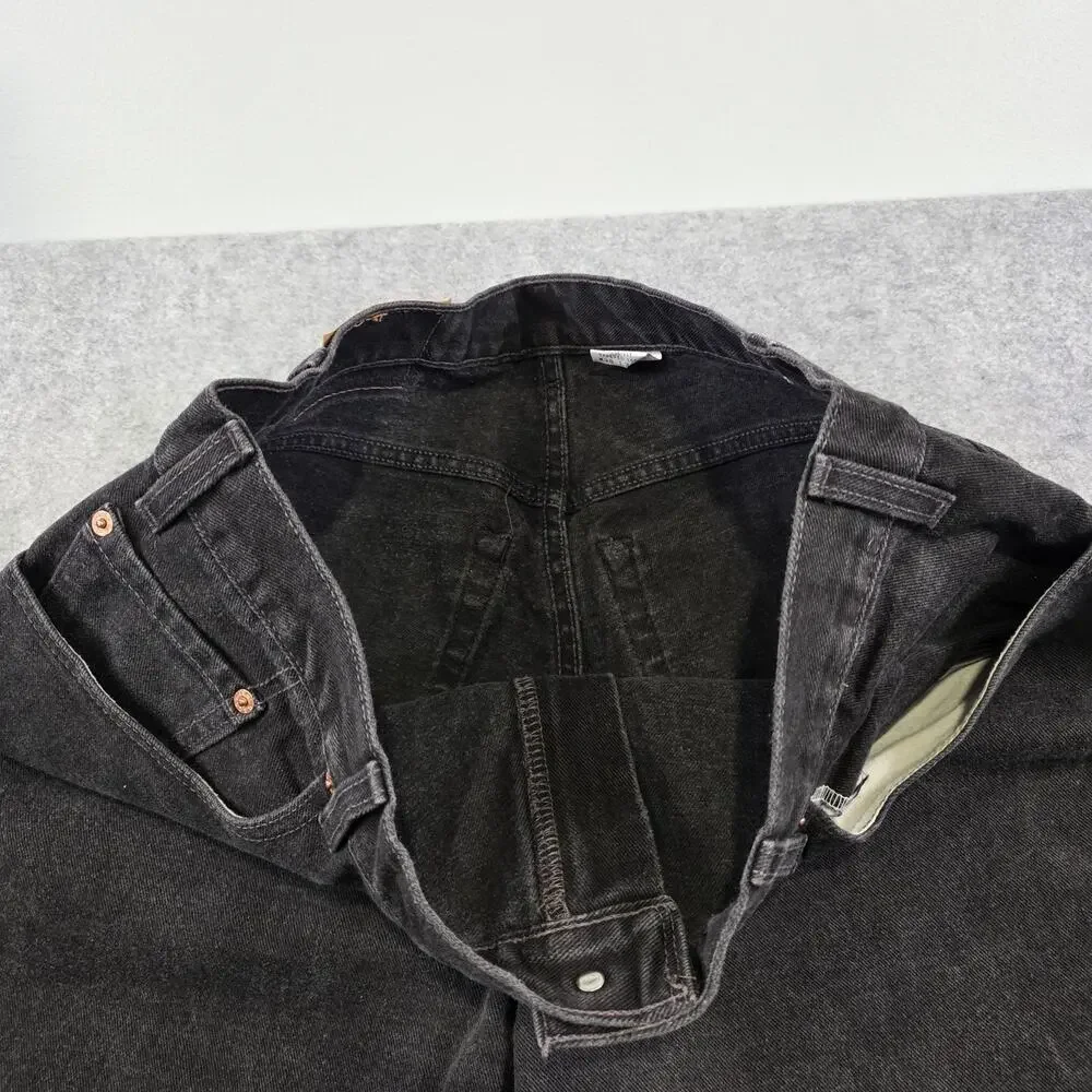 Vintage 90s‎ Levis 560 Jeans Mens 38x34 Black Denim Loose Fit Tapered Made USA